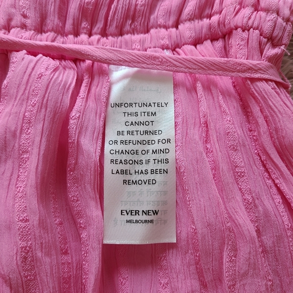 Nwt Ever New Anya Pink Cold shoulder mini dress - Picture 9 of 12